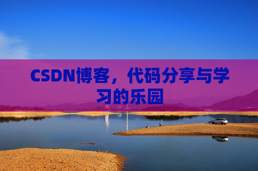 CSDN博客，代码分享与学习的乐园